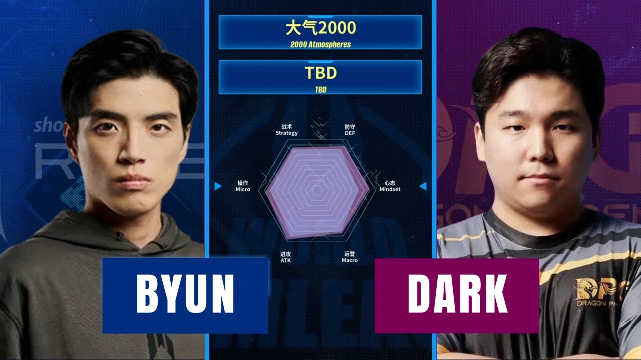 StarCraft 2 - BYUN vs DARK! - World Team League 2021 Winter