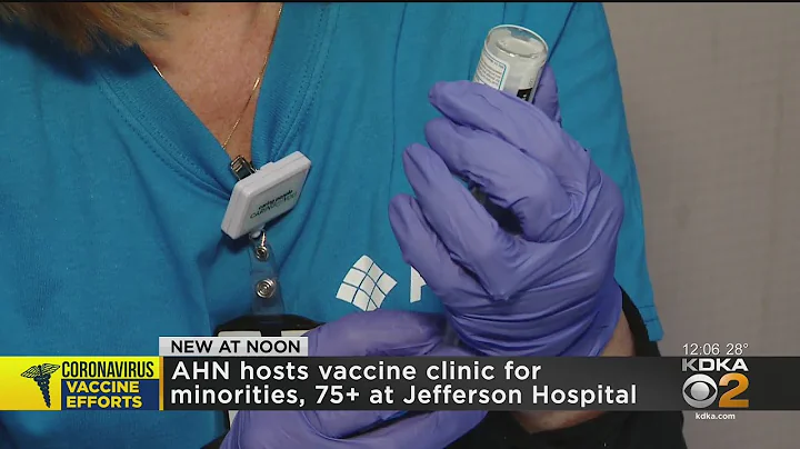 AHN Holds Vaccine Clinic For Minority Senior Citizens