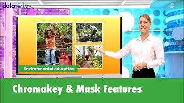 【Highlight】 Chromakey and Holdout Mask Features | Datavideo VGB-4000 4K Pro Presentation System