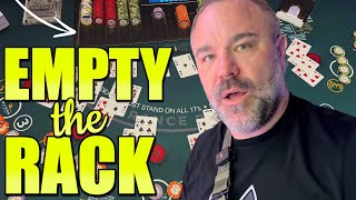 JAW-DROPPING! We Cleaned Out The Whole Rack!! GREATEST Blackjack Session EVER screenshot 3