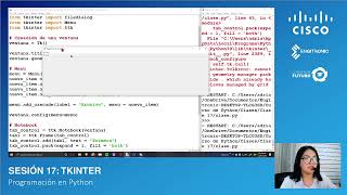 PROGRAMACIÓN EN PYTHON: Sesión 17