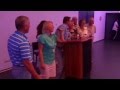 ICGG 2014 Ukrainians and Russian mathematicians sing a song together
