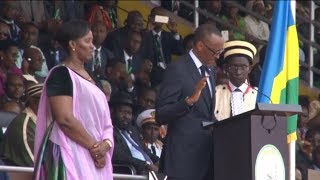 Abaperezida 17 bitabiriye umuhango wo kurahira kwa Paul Kagame