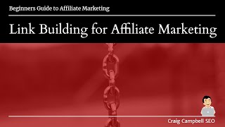 Link Building for Affiliate Marketing