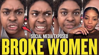 Woman EXPOSED For DRY BEGGING Calls Men Broke