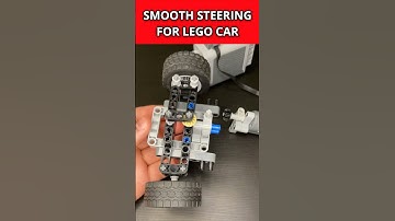 LEGO Car Steering System #lego #legotechnic #steeringwheel #steering #legocars