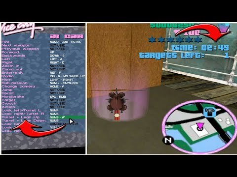 How to complete gta vice city demolition man mission easily (RC helicopter)