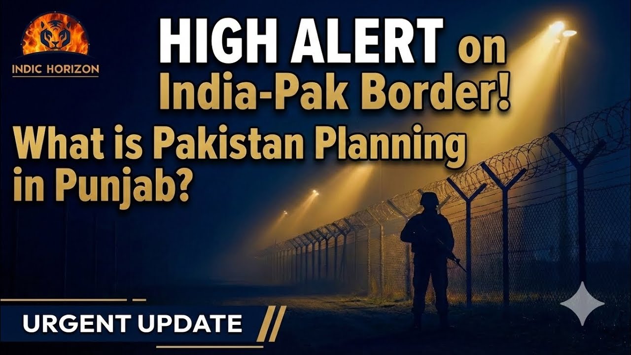 HIGH ALERT ON INDIA - PAK Border | What is Pakistan Planning In Punjab ...