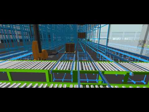 Huaruide 3PL ASRS Warehouse Demo
