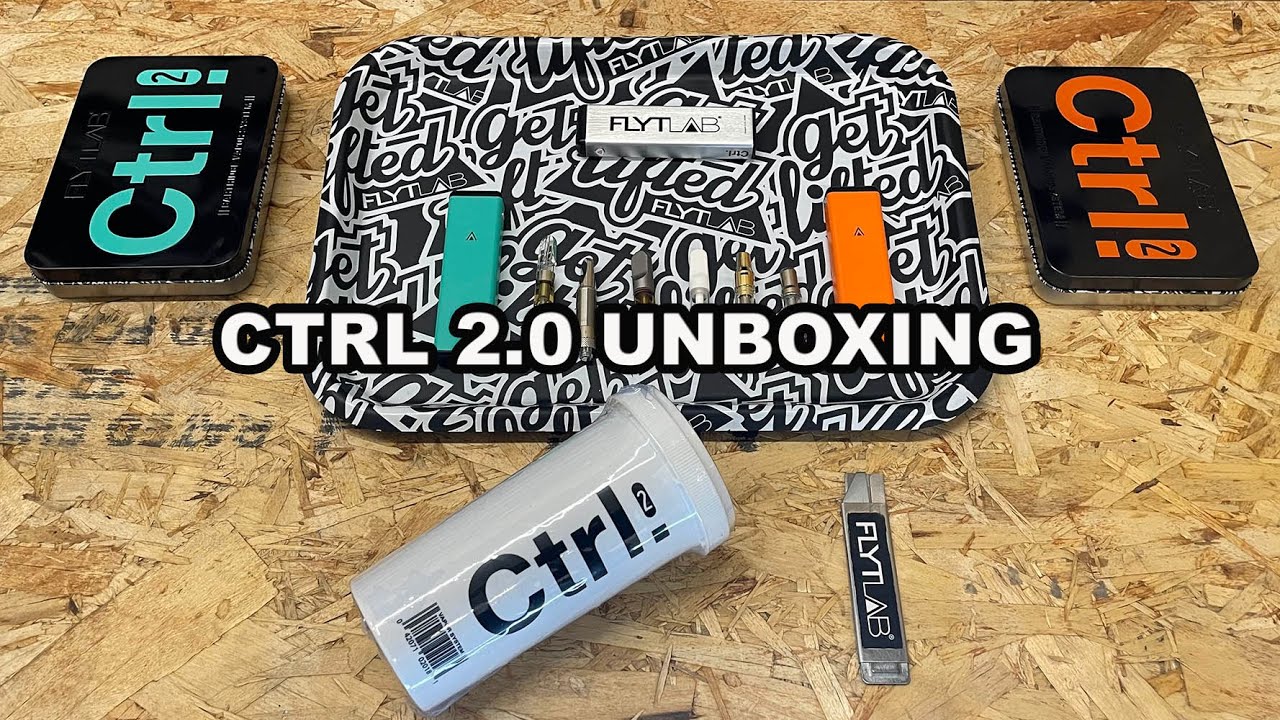 FLYTLAB Ctrl 2.0 - Unboxing - Classic Black - Universal 510 Cartridge Battery Vaporizer