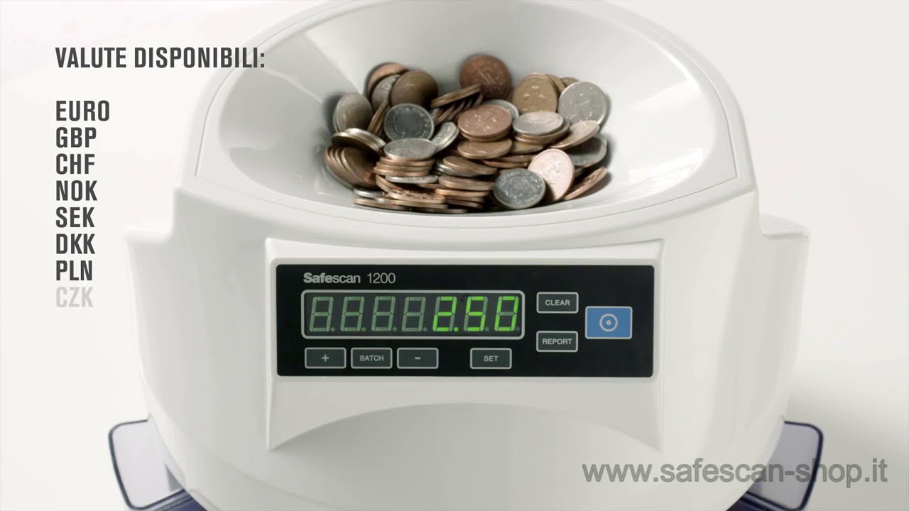 Safescan 1250 Contamonete