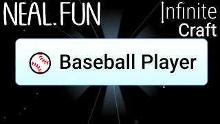 How to Make Baseball Player in Infinite Craft | Get Baseball Player  in Infinite Craft