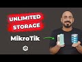 MikroTik ROSE Storage: Mount a Windows Share (SMB) on RouterOS! | NO STORAGE LIMITS HACK 🔥