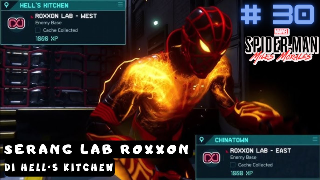 Serang Laboratorium ROXXON di Upper West Side ! Spiderman Miles