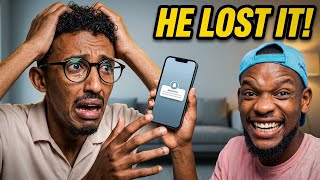 Epic Phone Prank on My Little Brother! (He Lost It!)