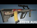 How a steyr aug bullpup rifle works