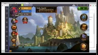 Установка bluestacks. Герои Камелота на компьютер screenshot 5