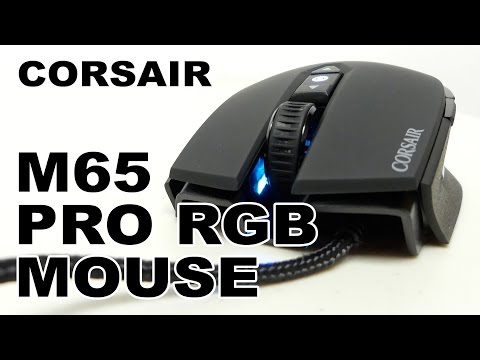 Corsair M65 Pro RGB Gaming Mouse Review