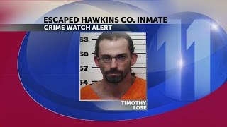 One inmate captured, 2nd remains on the run after escape from Hawkins Co. Jail