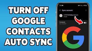 How To Turn Off Google Contacts Auto Sync On Android 2025 | Stop Syncing Contact With Google Account Wealth