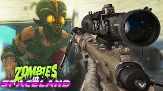 INFINITE WARFARE ZOMBIES FIRST TIME GAMEPLAY EASTER EGG HUNT! (ZOMBIES IN SPACELAND GAMEPLAY)