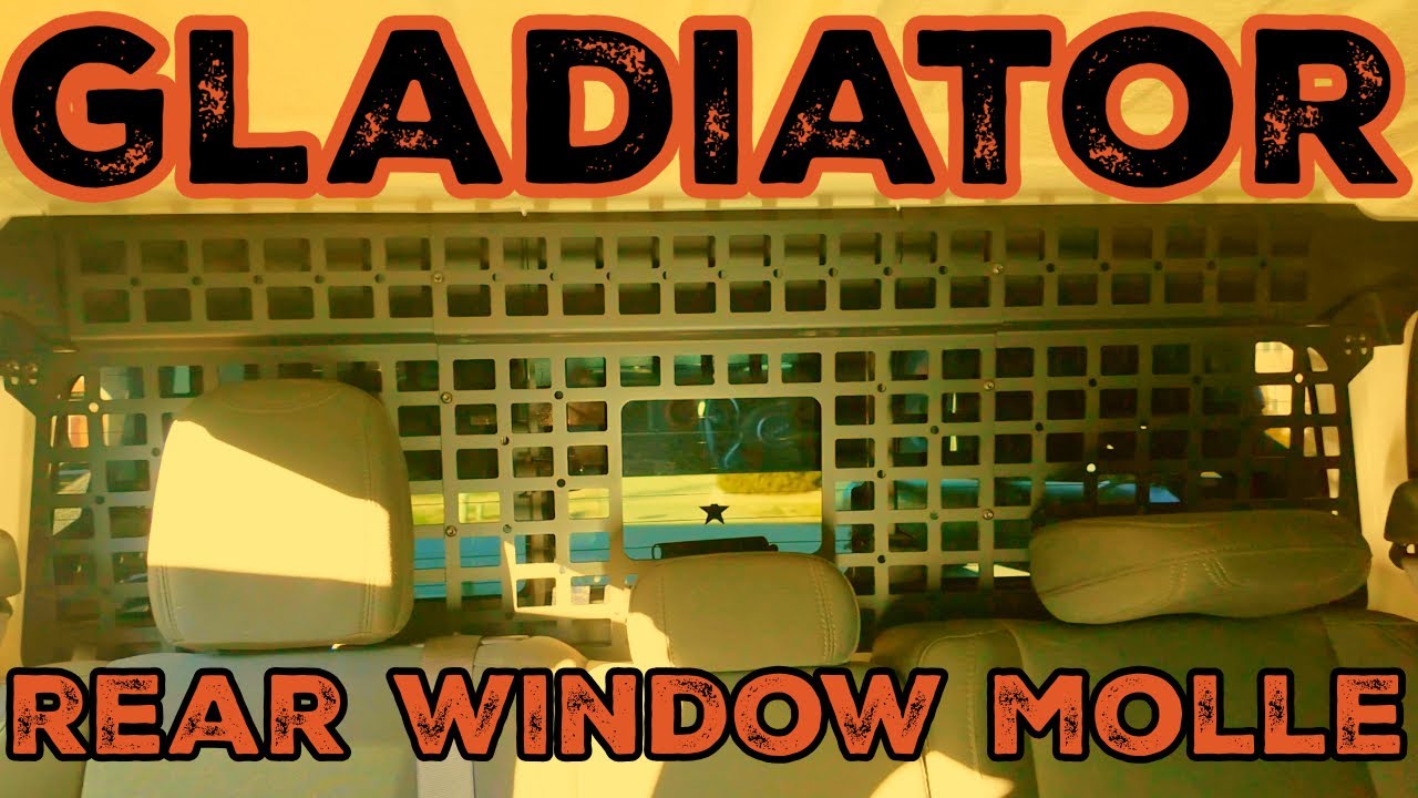 Jeep Gladiator Interior Upgrade JCR MOLLE Panel Revealed YouTube