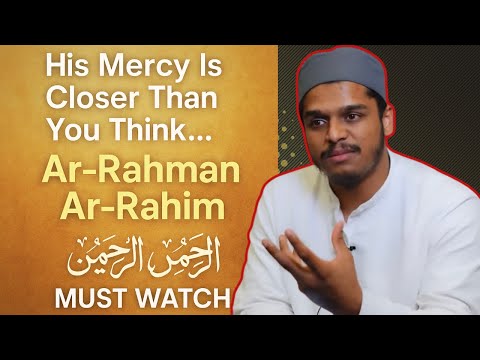 MUST WATCH The Deepest Mercy Of Allah Ar Rahman Ar Rahim Name Of Allah Hisham Abu Yusuf 