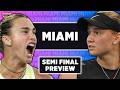 Sabalenka vs Rybakina | WTA Miami 2026 SF | Tennis Talk Preview