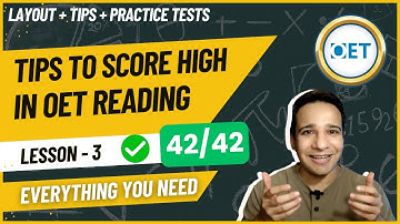 OET Reading Tips 2025 | Score High in Parts A, B & C (Complete Strategy)