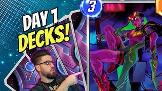 My Top 9 AWESOME DECKS! To Play On Day 1 Of The NEW META! | Top 100 Decks! | Post 3/27 OTA