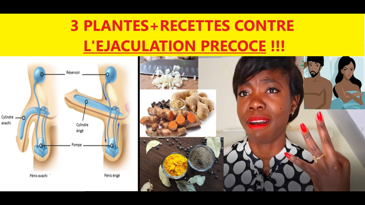 3 PLANTES+ RECETTES CONTRE L'ÉJACULATION PRECOCE !!! #NUTRITIONTV1 #