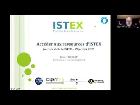 Journée ISTEX 2021 : Accés multiples à la plateforme ISTEX