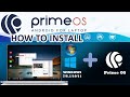 تثبيت و تشغيل نظام Prime OS بجانب الويندوز آخر إصدار 2022