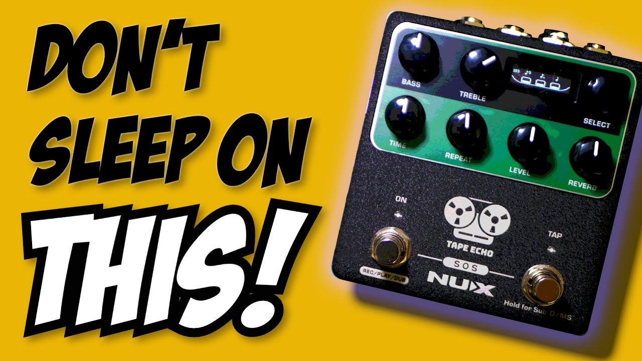 This Budget Pedal Shouldn't Sound THIS Good (NUX Tape Echo) - YouTube