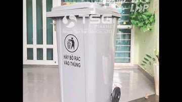 Thùng Rác 240 Lít Nhựa Tân Sài Gòn