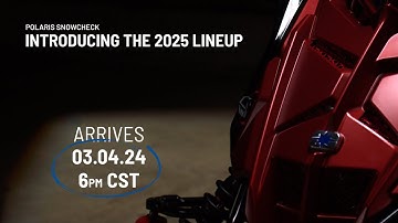 2025 Polaris Snowmobile Lineup Reveal - Polaris Snowmobiles