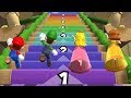 Mario party 9 step it up  mario vs luigi vs peach vs daisy gameplay  greenspot