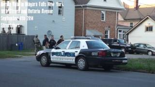 Heroin Raid in Niagara Falls New York RAW FOOTAGE