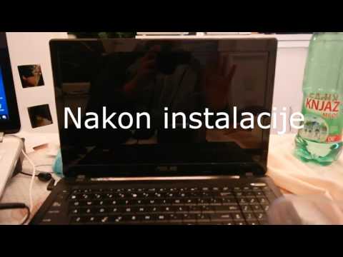 Video: Kako Instalirati Windows Sa DVD Pogona