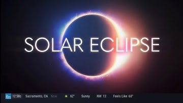 The Weather Channel: 2017 & 2024 Total Solar Eclipse Intros/Music