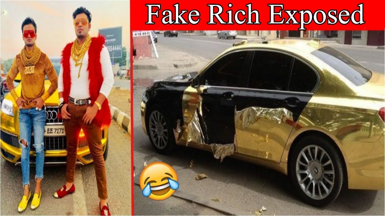 Fake Rich Peopel Exposed As Poor | Top 5 Fake Internet Star | Active ...