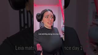 She never needed the force to sense the vibes were off