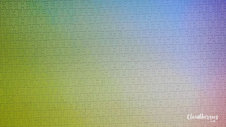 GRADIENT goes extra! See the 2000-piece Cloudberries Gradient puzzle in this video #shorts