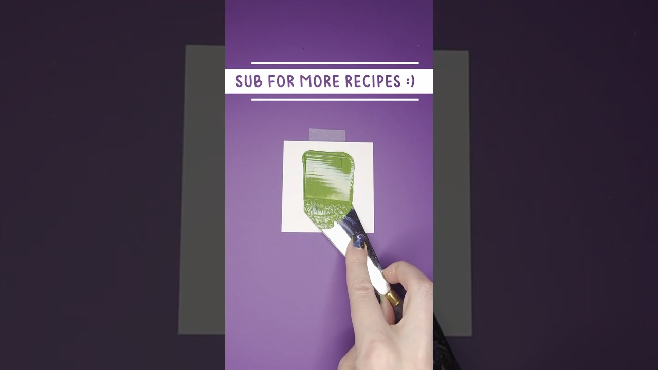 Mixing Kiwi Green Paint | ASMR Paint Mixing #colormixing #paintmixing #shorts