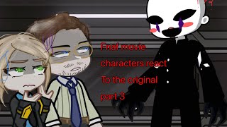 Celebrity | Fnaf movie characters react to the original | part 3 | missing children | desc Net Worth