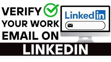 How To Verify Your Work Email On LINKEDIN (2025) | UPDATED METHOD