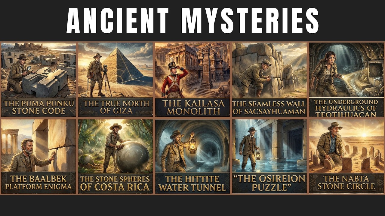 10 Ancient Structures with Precision Science Still Can’t Explain