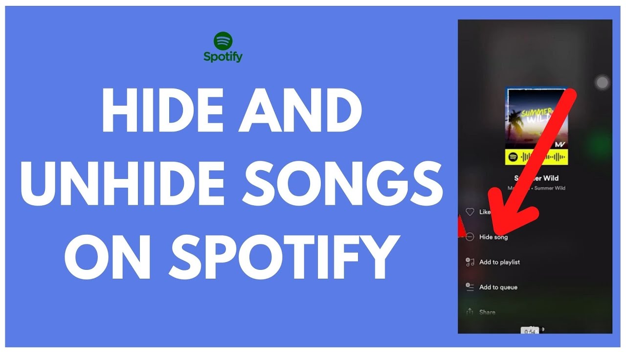 How to Hide /Unhide Music on Spotify | Hide Spotify Music 2022