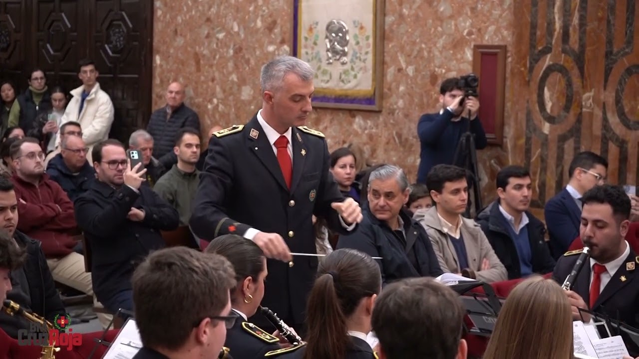 [4K] Ecce Homo (E. Escobar) | Banda Cruz Roja | Concierto Montserrat