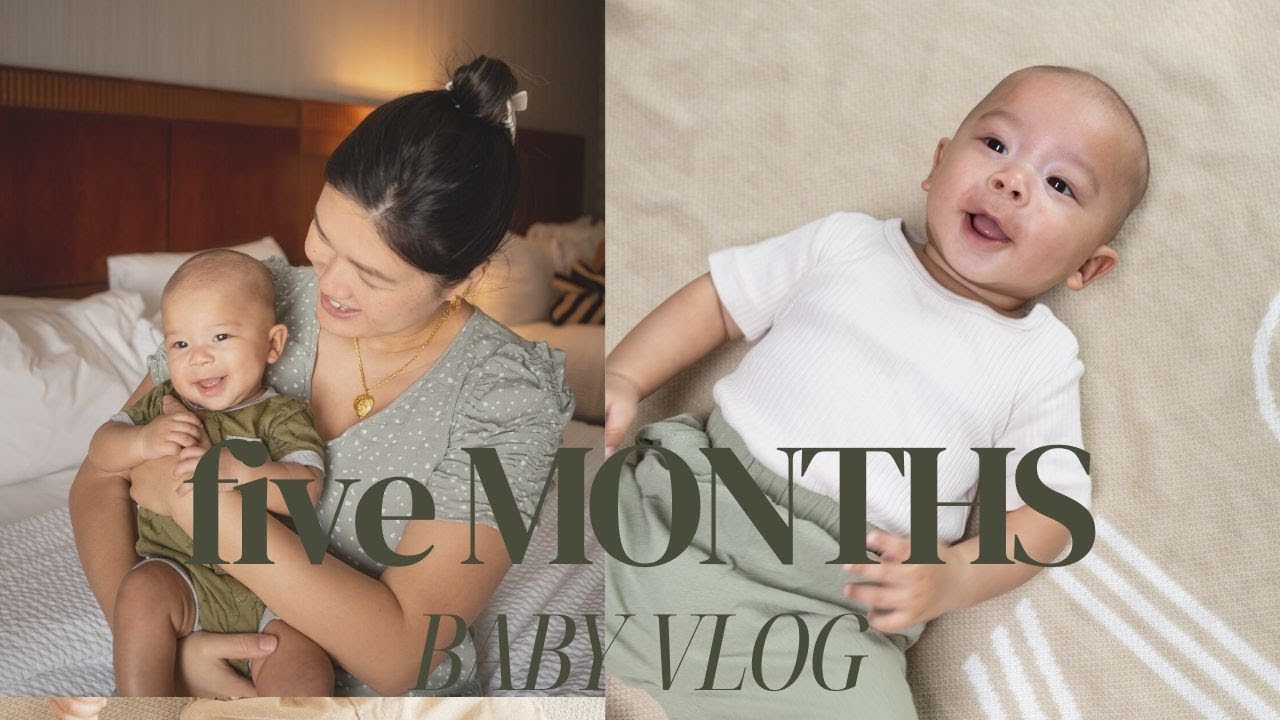 Baby's First TIme in the Pool! - YouTube